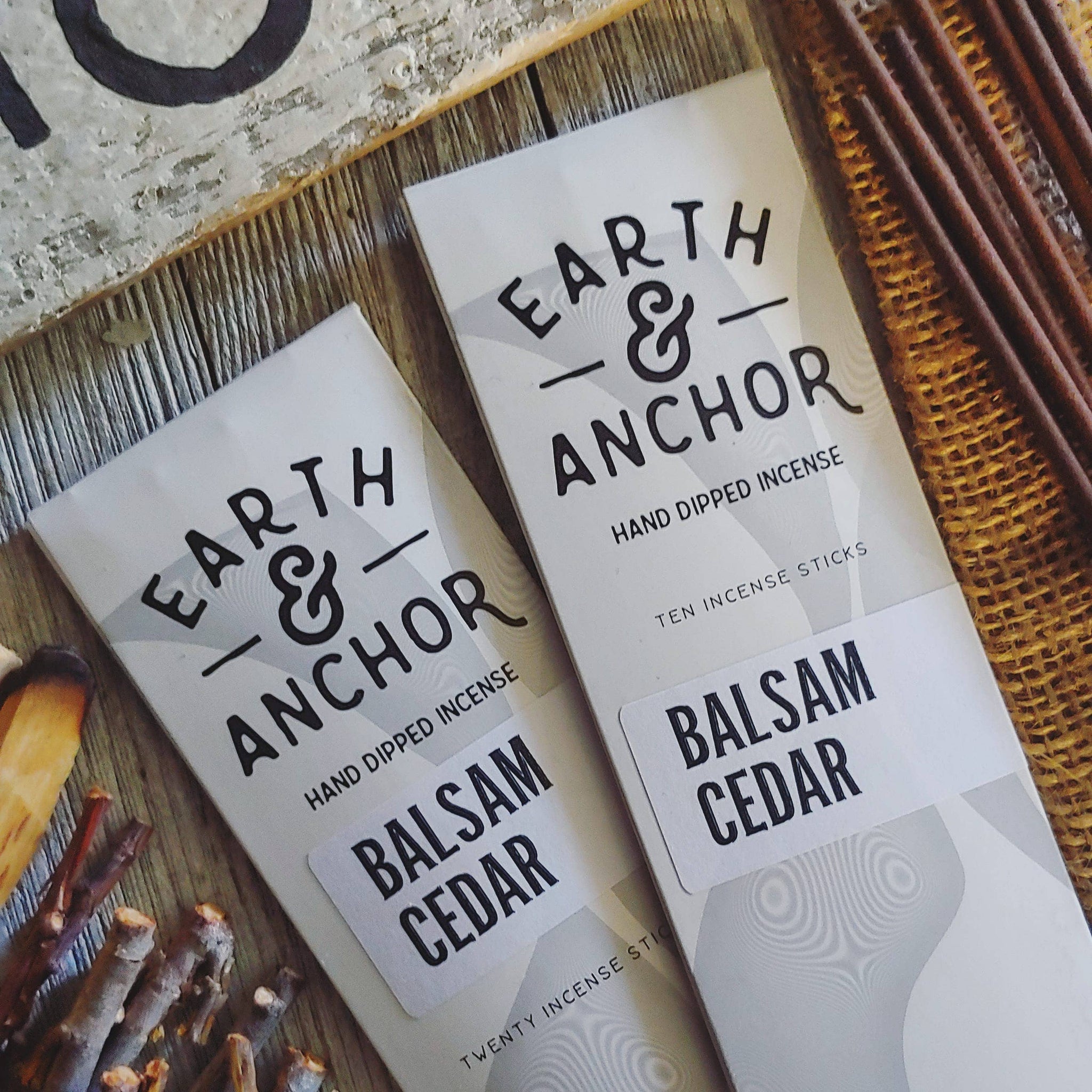 Earth & Anchor Soap Co. - Balsam Cedar Incense